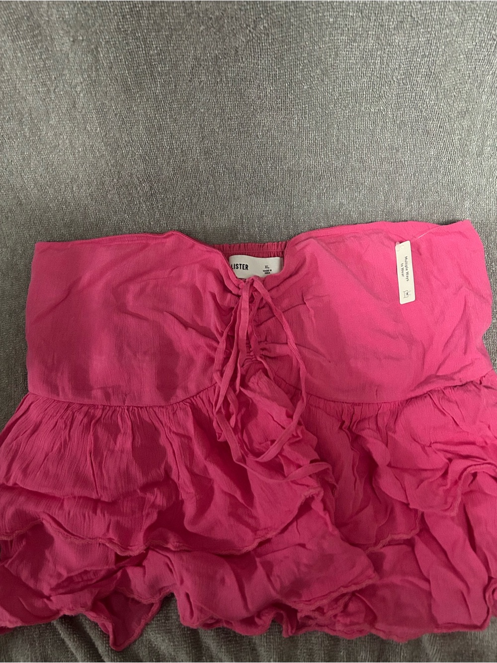 Hollister halter babydoll top